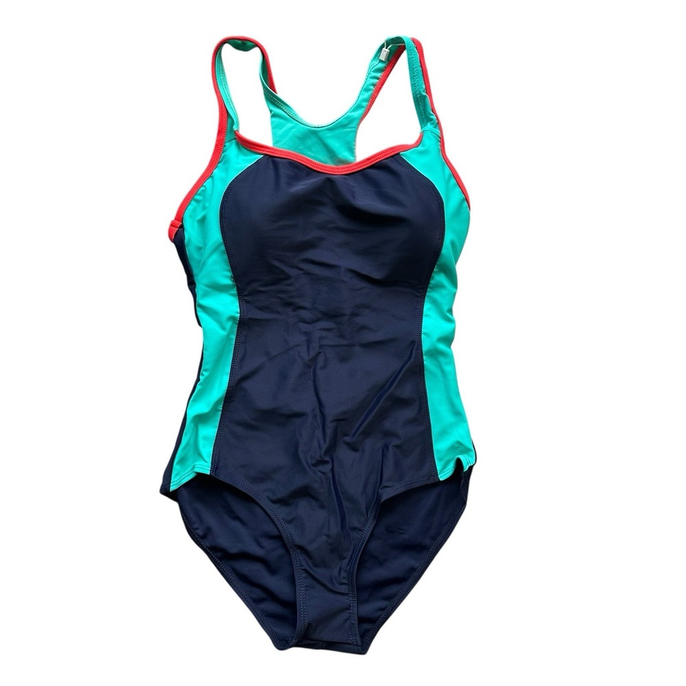 One-Piece Racerback‎ Swimsuit with Cutout Back Size XS